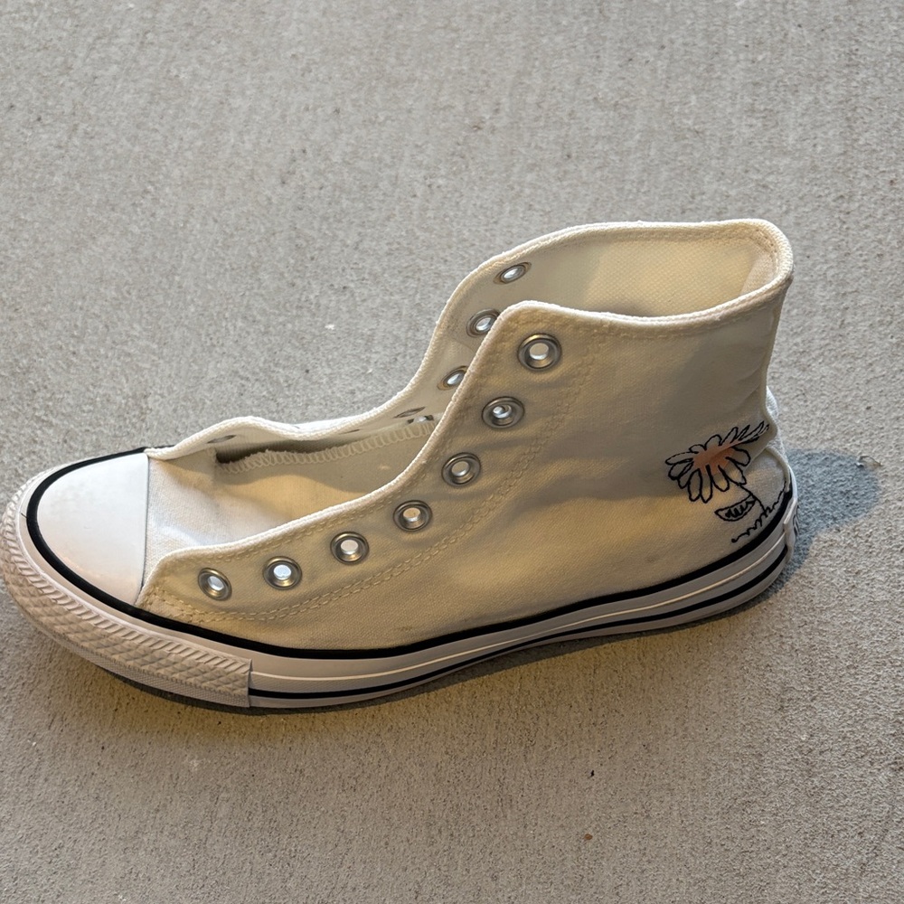 Converse women White Canvas Shoes - Picture 15 of 16